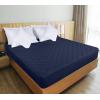 imageUtopia Bedding Quilted Fitted Mattress Pad Queen Size Elastic Fitted Mattress Topper Protector and Cover Stretches up to 16 Inches Deep Machine Washable BurgundyNavy