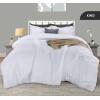 imageUtopia Bedding Twin Comforter Set White Comforters Twin Size 2 Pieces Bedding Comforters Sets Down Alternative Soft Bed Set 1 Comforter 64 x 88 inches 1 Pillow Sham 20 x 26 inchesWhite