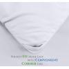 imageUtopia Bedding Twin Comforter Set White Comforters Twin Size 2 Pieces Bedding Comforters Sets Down Alternative Soft Bed Set 1 Comforter 64 x 88 inches 1 Pillow Sham 20 x 26 inchesWhite