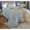 imageUtopia Bedding Queen Comforter Set Grey Printed Comforters Queen Size 3 Piece Lightweight All Season Down Alternative Bedding Set with 1 Comforter 88 x 88 in and 2 Pillow Shams 20 x 26 inArrow White