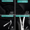 imageUtopia Bedding Duvet Cover Set with Pillowcases  3 Pieces Bedding Duvet Cover with Zipper Closure  1 Duvet Cover with 2 Pillowcases  Soft Brushed Microfiber Queen WhiteBlack