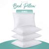 imageUtopia Bedding Pillows Queen Size Set of 4 WhiteHotel Pillows Cooling Pillow for Side Back or Stomach SleepersKing Pack of 4