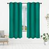 imageUtopia Bedding Blackout Curtains for Bedroom Grommet Window Curtains 84 Inch Length 2 Panels Thermal Insulated Drapes for Living Room Navy 52W x 84L InchesTeal