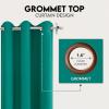 imageUtopia Bedding Blackout Curtains for Bedroom Grommet Window Curtains 84 Inch Length 2 Panels Thermal Insulated Drapes for Living Room Navy 52W x 84L InchesTeal