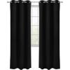 imageUtopia Bedding Blackout Curtains for Bedroom Grommet Window Curtains 84 Inch Length 2 Panels Thermal Insulated Drapes for Living Room Navy 52W x 84L InchesBlack