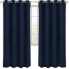 imageUtopia Bedding Blackout Curtains for Bedroom Grommet Window Curtains 84 Inch Length 2 Panels Thermal Insulated Drapes for Living Room Navy 52W x 84L InchesNavy