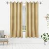 imageUtopia Bedding Blackout Curtains for Bedroom Grommet Window Curtains 84 Inch Length 2 Panels Thermal Insulated Drapes for Living Room Navy 52W x 84L InchesBiscotti Beige