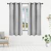imageUtopia Bedding Blackout Curtains for Bedroom Grommet Window Curtains 84 Inch Length 2 Panels Thermal Insulated Drapes for Living Room Navy 52W x 84L InchesGreyish White