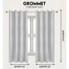 imageUtopia Bedding Blackout Curtains for Bedroom Grommet Window Curtains 84 Inch Length 2 Panels Thermal Insulated Drapes for Living Room Navy 52W x 84L InchesGreyish White