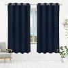 imageUtopia Bedding Blackout Curtains for Bedroom Grommet Window Curtains 84 Inch Length 2 Panels Thermal Insulated Drapes for Living Room Navy 52W x 84L InchesNavy