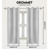 imageUtopia Bedding Blackout Curtains for Bedroom Grommet Window Curtains 84 Inch Length 2 Panels Thermal Insulated Drapes for Living Room Navy 52W x 84L InchesGreyish White