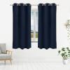 imageUtopia Bedding Blackout Curtains for Bedroom Grommet Window Curtains 84 Inch Length 2 Panels Thermal Insulated Drapes for Living Room Navy 52W x 84L InchesNavy
