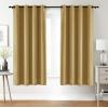 imageUtopia Bedding Blackout Curtains for Bedroom Grommet Window Curtains 84 Inch Length 2 Panels Thermal Insulated Drapes for Living Room Navy 52W x 84L InchesBiscotti Beige