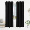 imageUtopia Bedding Blackout Curtains for Bedroom Grommet Window Curtains 84 Inch Length 2 Panels Thermal Insulated Drapes for Living Room Navy 52W x 84L InchesBlack