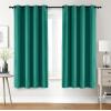 imageUtopia Bedding Blackout Curtains for Bedroom Grommet Window Curtains 84 Inch Length 2 Panels Thermal Insulated Drapes for Living Room Navy 52W x 84L InchesTeal