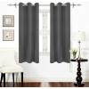 imageUtopia Bedding Blackout Curtains for Bedroom Grommet Window Curtains 84 Inch Length 2 Panels Thermal Insulated Drapes for Living Room Navy 52W x 84L InchesGrey