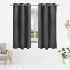 imageUtopia Bedding Blackout Curtains for Bedroom Grommet Window Curtains 84 Inch Length 2 Panels Thermal Insulated Drapes for Living Room Navy 52W x 84L InchesGrey