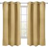 imageUtopia Bedding Blackout Curtains for Bedroom Grommet Window Curtains 84 Inch Length 2 Panels Thermal Insulated Drapes for Living Room Navy 52W x 84L InchesBiscotti Beige