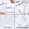imageUtopia Bedding Twin XL Sheets  Bulk Pack of 10 Sheet Sets  Perfect for Hotel Guest Bedroom ampamp College Dorm Room  Brushed Microfiber  Shrinkage and Fade Resistant  Easy Care Twin XL White