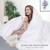 imageUtopia Bedding Duvet Cover King Size  1 Duvet Cover with 2 Pillow Shams  3 Pieces Comforter Cover with Zipper Closure  Ultra Soft Brushed Microfiber 104 X 90 Inches King Quatrefoil NavyWhite
