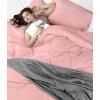 imageUtopia Bedding Duvet Cover King Size  1 Duvet Cover with 2 Pillow Shams  3 Pieces Comforter Cover with Zipper Closure  Ultra Soft Brushed Microfiber 104 X 90 Inches King Quatrefoil NavyPink