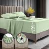imageUtopia Bedding Deep Pocket Queen Sheet Set  Fits Mattresses Up to 21 inches  4 Piece Bed Sheets Soft Cooling Sheets  Fade ampamp Shrink Resistant  Denim BlueSage