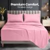 imageUtopia Bedding Deep Pocket Queen Sheet Set  Fits Mattresses Up to 21 inches  4 Piece Bed Sheets Soft Cooling Sheets  Fade ampamp Shrink Resistant  Denim BluePink