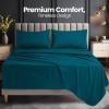 imageUtopia Bedding Deep Pocket Queen Sheet Set  Fits Mattresses Up to 21 inches  4 Piece Bed Sheets Soft Cooling Sheets  Fade ampamp Shrink Resistant  Denim BlueDenim Blue