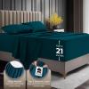imageUtopia Bedding Deep Pocket Queen Sheet Set  Fits Mattresses Up to 21 inches  4 Piece Bed Sheets Soft Cooling Sheets  Fade ampamp Shrink Resistant  Denim BlueDenim Blue