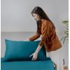 imageUtopia Bedding Deep Pocket Queen Sheet Set  Fits Mattresses Up to 21 inches  4 Piece Bed Sheets Soft Cooling Sheets  Fade ampamp Shrink Resistant  Denim BlueDenim Blue