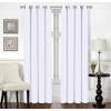 imageUtopia Bedding Blackout Curtains for Bedroom Grommet Window Curtains 63 Inch Length 2 Panels Thermal Insulated Drapes for Living Room Burgundy 52W x 63L InchesWhite