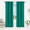 imageUtopia Bedding Blackout Curtains for Bedroom Grommet Window Curtains 63 Inch Length 2 Panels Thermal Insulated Drapes for Living Room Burgundy 52W x 63L InchesTeal