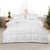 imageUtopia Bedding  Comforter Set with 2 Pillow Shams  3 Pieces Bedding Comforter Sets  Down Alternative Comforter  Soft and Comfortable  Machine Washable Plum QueenVines Grey