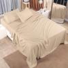 imageUtopia Bedding Full Bed Sheets Set  Bulk Pack of 10 Sheet Sets  Perfect for Spa Hotel ampamp Guest Bedroom  Brushed Microfiber  Shrinkage and Fade Resistant  Easy Care Beige