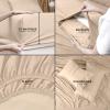 imageUtopia Bedding Full Bed Sheets Set  Bulk Pack of 10 Sheet Sets  Perfect for Spa Hotel ampamp Guest Bedroom  Brushed Microfiber  Shrinkage and Fade Resistant  Easy Care Beige