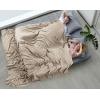 imageUtopia Bedding Khaki 100 Cotton Blanket Big Size  120x120 Inch 350GSM Lightweight Soft and Breathable Thermal Blanket for All Seasons Pack of 4