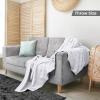 imageUtopia Bedding White 100 Cotton Blanket Throw Size  60x50 Inch 350GSM Lightweight Soft and Breathable Thermal Blanket for All Seasons Pack of 10