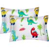 imageUtopia Bedding 3PC Kids Animal Dinosaur Duvet Cover for Teens Boys ampamp Girls  1 Printed Duvet Cover with 2 Pillow Shams  Soft Brushed Microfiber Fabric  No Comforter Dinosaur PrintTwin