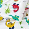 imageUtopia Bedding 3PC Kids Animal Dinosaur Duvet Cover for Teens Boys ampamp Girls  1 Printed Duvet Cover with 2 Pillow Shams  Soft Brushed Microfiber Fabric  No Comforter Dinosaur PrintTwin