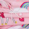 imageUtopia Bedding 3Piece Kids Unicorn Duvet Cover Set  1 Printed Duvet Cover with 2 Pillow Shams  Soft Brushed Microfiber Fabric  Shrinkage ampamp Fade Resistant  No Comforter Unicorn Print Twin