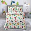 imageUtopia Bedding 3PC Kids Animal Dinosaur Duvet Cover for Teens Boys ampamp Girls  1 Printed Duvet Cover with 2 Pillow Shams  Soft Brushed Microfiber Fabric  No Comforter Dinosaur PrintTwin