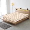 imageUtopia Bedding Quilted Fitted Mattress Pad Queen Size Elastic Fitted Mattress Topper Protector and Cover Stretches up to 16 Inches Deep Machine Washable Quatrefoil BeigeQuatrefoil Beige