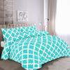 imageUtopia Bedding  Comforter Set with 2 Pillow Shams  3 Pieces Bedding Comforter Sets  Down Alternative Comforter  Soft and Comfortable  Machine Washable Aqua Queen