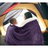 imageUtopia Bedding Sherpa Blanket California King Size Plum 102x96 Inches  Soft Plush Fleece Reversible Blanket for Bed Sofa Couch Camping and Travel