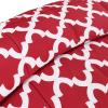 imageUtopia Bedding Twin Comforter Set Red Printed Comforters Twin Size 2 Piece Lightweight All Season Down Alternative Bedding Set with 1 Comforter 64 x 88 in and 1 Pillow Shams 20 x 26 in
