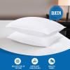 imageUtopia Bedding Bed Pillows for Sleeping White Queen Size Set of 4 Hotel Pillow Cooling Pillows for Side Back or Stomach SleepersWhite