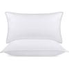 imageUtopia Bedding Bed Pillows for Sleeping White Queen Size Set of 4 Hotel Pillow Cooling Pillows for Side Back or Stomach SleepersWhite
