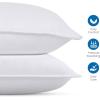 imageUtopia Bedding Bed Pillows for Sleeping White Queen Size Set of 4 Hotel Pillow Cooling Pillows for Side Back or Stomach SleepersWhite