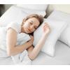 imageUtopia Bedding Cotton Gusseted Pillow 2Pack  Luxury Side Sleeper Pillows for Sleeping  Bed Pillows King 18 x 36 inches  WhiteWhite