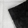 imageUtopia Bedding Micromink Sherpa Fleece Queen Comforter Set with 2 Pillow Shams Plush and Warm Bedding Comforter Sets Down Alternative Comforter Ultra Soft and Cozy Comforter Set Queen BlackBlack